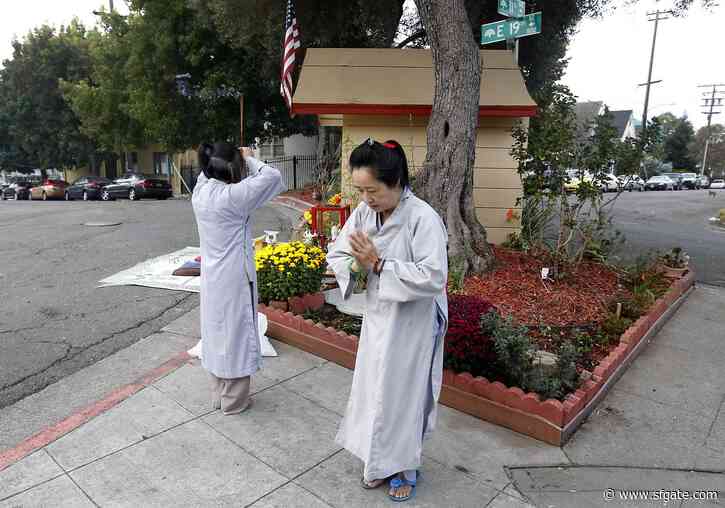 Buddha seems to bring tranquility to Oakland neighborhood