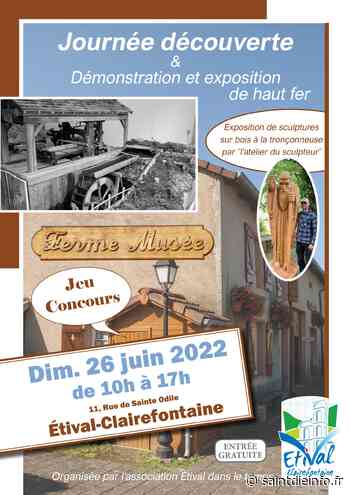 Etival-Clairefontaine – Journée découverte, démonstration et exposition de haut-fer - Saint-Dié Info - Saint Dié info