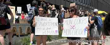Des manifestations pro-choix ont lieu au Québec