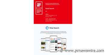 Petal Search wins iF Award 2022, signaling its dedication to next-generation search engine