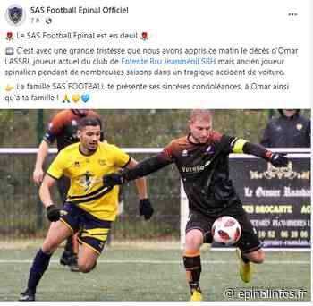 Le SAS Football Epinal est en deuil après le décès d'Omar Lassri - Epinal infos - Epinal Infos