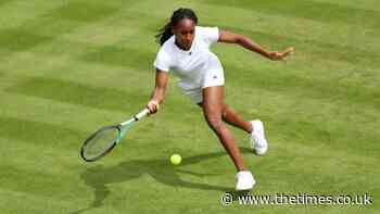 Coco Gauff 'fuelled' on court by fight for social justice at home - The Times