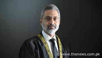 Justice Isa urges CJP Bandial to remove incumbent registrar before he causes further harm - The News International