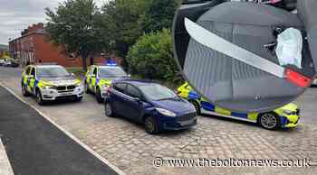 Bolton: Knife found in abandoned 'stolen car' in Halliwell