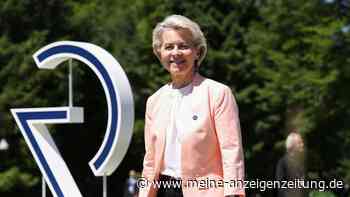 Von der Leyen wettert bei G7-Gipfel: Sie will Putin „ins Gesicht sagen, was wir von ihm halten“