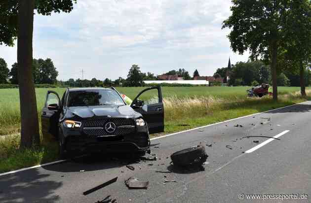 POL-HI: Sarstedt - Verkehrsunfall mit 3 Verletzten auf der K514 zwischen Ruthe und Heisede