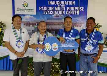 Pagcor inaugurates 2 evacuation centers in Aurora, Quezon Province - The Manila Times