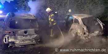 Zwei Autos am Wenninghof ausgebrannt | Stadtlohn - Ruhr Nachrichten
