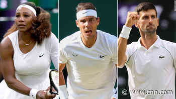 Wimbledon 2022: Serena Williams returns to grand slam action as Rafael Nadal and Novak Djokovic headline men's draw - CNN