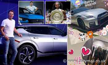 Wimbledon stars Rafael Nadal and Novak Djokovic have some of biggest and best car collections - Daily Mail