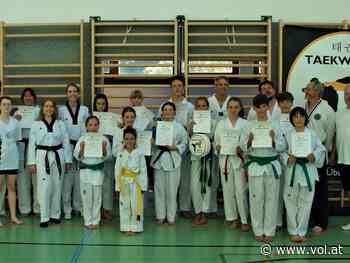 Erfolgreiche Taekwondo Gürtelprüfung - Bludenz - VOL.AT