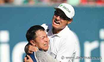 Li Haotong overcome by emotion after winning BMW International Open title following play-off