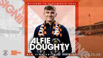 Alfie Doughty joins Luton Town! | News | Luton - lutontown.co.uk