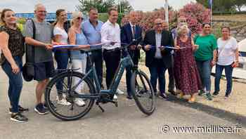Le long du canal de Beaucaire à Bellegarde, une nouvelle piste cyclable de 12 km inaugurée - Midi Libre