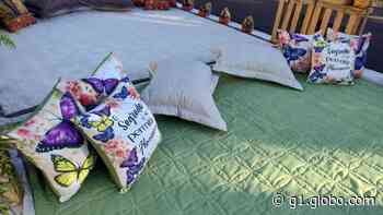 Após dois anos, ruas de Ibitinga voltam a ser enfeitadas com bordados no feriado de Corpus Christi; fotos - Globo