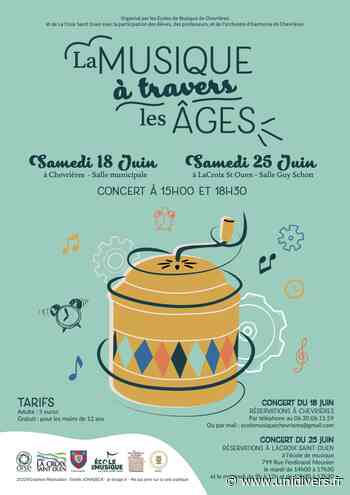La musique à travers les âges Lacroix-Saint-Ouen samedi 25 juin 2022 - Unidivers
