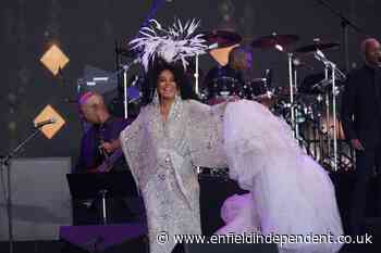 Diana Ross reels off the hits during legends slot at Glastonbury - Enfield Independent