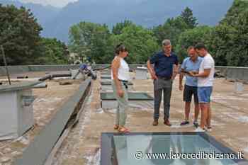 Merano: nuovo tetto verde per l'asilo del parco Tessa - La Voce di Bolzano