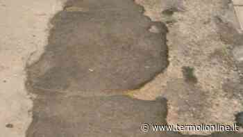 Termoli: Marciapiedi in via Volturno - Termoli Online