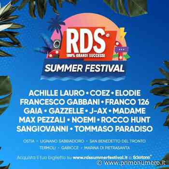 6 città, 18 live. C’è anche Termoli per l’Rds Summer Festival: 3 giorni di musica al parco - Primonumero