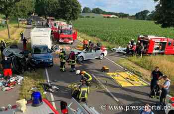 FW-ROW: Zwei Unfälle auf der B71 zwischen Zeven und Rotenburg - Presseportal.de