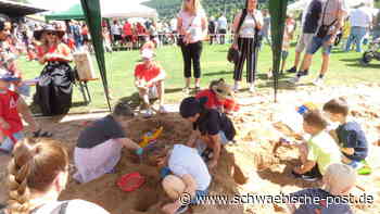 750 Kindergarten- und Schulkinder feiern ihr Kinderfest im Carl-Zeiss-Stadion - Schwäbische Post