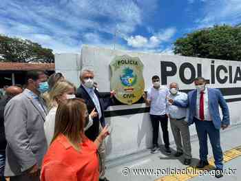 Governador Ronaldo Caiado inaugura Central de Flagrantes e 1º DP de Trindade - policiacivil.go.gov.br