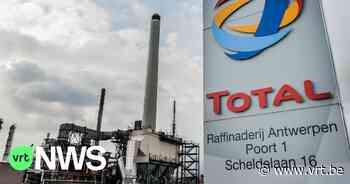 Oliefilm op Schelde door lek bij TotalEnergies in Antwerpen - VRT NWS