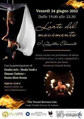Lainate, a Villa Litta "L'Arte del Movimento" in scena il 24 giugno - Gist.it - Gist - Gruppo Italiano Stampa Turistica