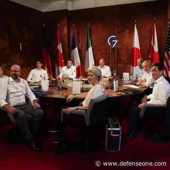 G7 To Ban Import of Russian Gold as Bombs Hit Kyiv Kindergarten