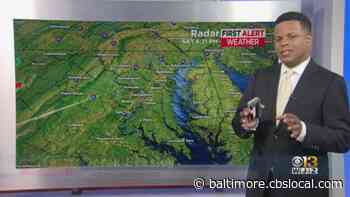 Maryland Weather: A Cold Front Is Headed Toward Baltimore - CBS Baltimore