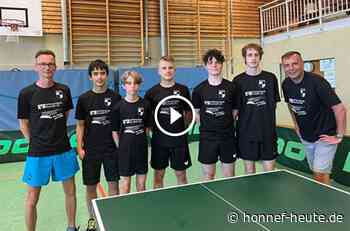 Tischtennisjugend: SV Windhagen wird in Salzhemmendorf Deutscher Mannschafts-Vizemeister - Honnef heute