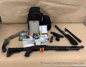 Lethbridge Police seize guns, drugs and cash from Lethbridge home, vehicle - My Lethbridge Now