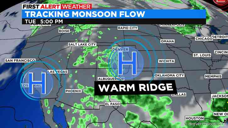 Colorado Weather: Warming Up To Start The Week With A Few Storms