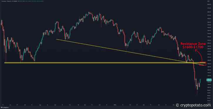 ETH Tests $1.2K, is a Reversal Inbound? (Ethereum Price Analysis) - CryptoPotato