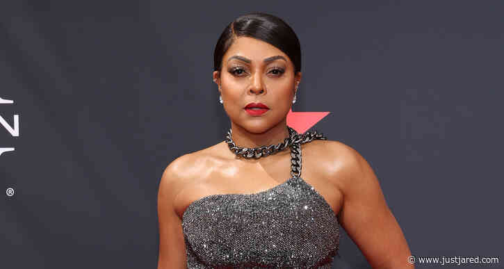 Taraji P. Henson Dazzles While Arriving for Hosting Duties at BET Awards 2022