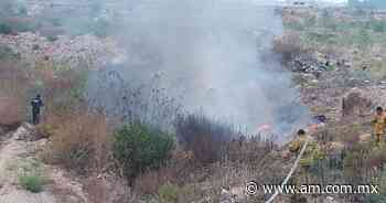 Sofocan incendio en un basurero de Mixquiahuala - Periódico AM