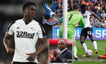 Crystal Palace sign exciting Derby teenage winger Malcolm Ebiowei on a five-year deal for free