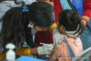 First phase of vaccination for 5–11-year-olds begins - The Kathmandu Post