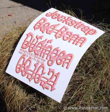 Tobias Bollinger merges rhythm and distorted typography in his experimental music posters