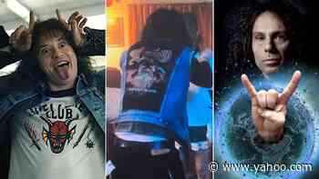 Eddie Munson’s Dio Back Patch Was Gifted to Stranger Things by Ronnie James Dio’s Estate - Yahoo Entertainment