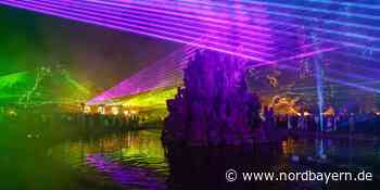 So war die Lasershow beim Schlossgartenfest in Erlangen - Nordbayern.de