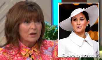 'If I was Meghan I'd want that report!' Lorraine hits out as palace bury bullying inquiry - Express