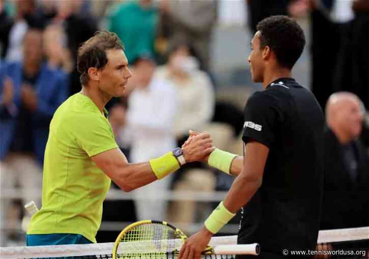 Felix Auger-Aliassime on tight RG loss to Rafael Nadal: I felt victory was not so far