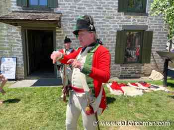 Revolutionary War reenactors at Persen House in Kingston give British side of conflict - The Daily Freeman