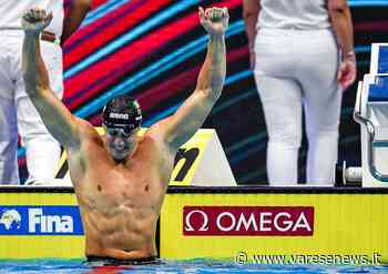 Nicolò Martinenghi ancora d'oro con la staffetta 4 per cento mista - varesenews.it