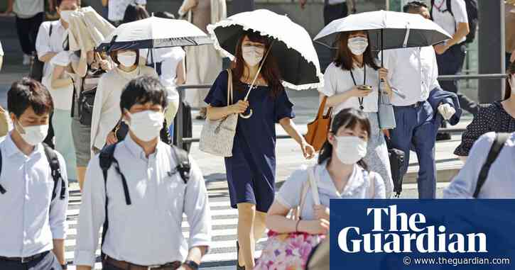 Weather tracker: Japan swelters as ‘heat dome’ pushes up temperatures