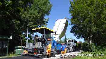 Frei Fahrt in der „zehn Zentimeter höheren“ Schlarbhofener Straße