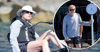 Robert Redford, 85, relaxes on yacht while on holiday in Spain - msnNOW