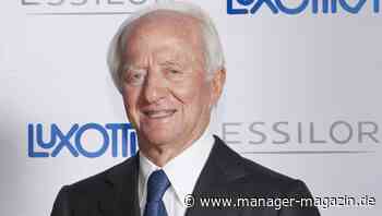 Vom Waisenhaus zum Milliardär - EssilorLuxottica-Gründer gestorben